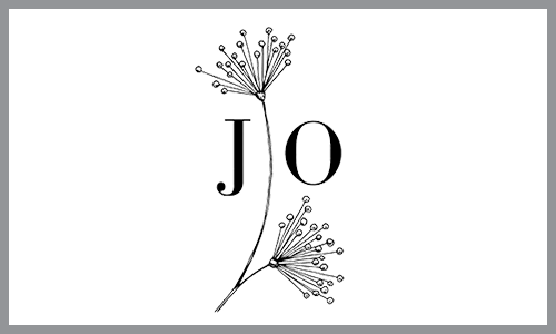 JO EHTED logo &ndash; Hand-painted wooden jewelry inspired by nature